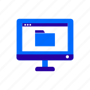 file, display, folder, screen, data, computer, document