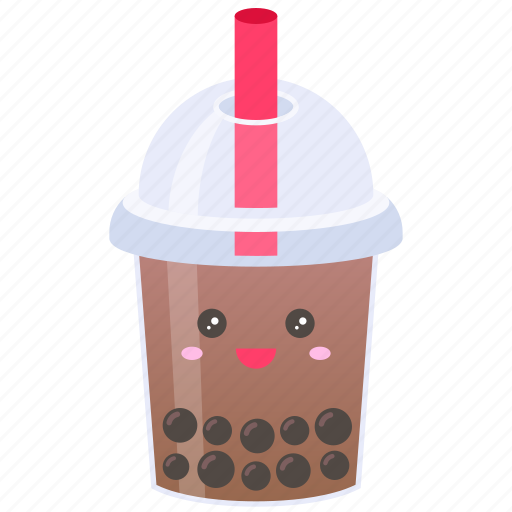 Boba, bubble, tea, drink, beverage, milk, coffee icon - Download on Iconfinder