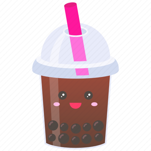 Boba, bubble, tea, drink, beverage, milk, cocoa icon - Download on Iconfinder
