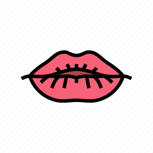 Lip, facial, body, people, parts, female icon - Download on Iconfinder