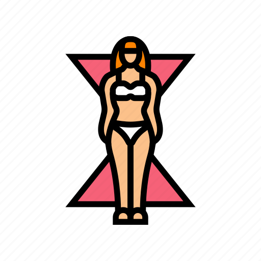 Hourglass, female, body, type, human, anatomy icon - Download on Iconfinder