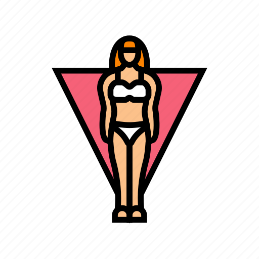 Inverted, triangle, female, body, type, human icon - Download on Iconfinder