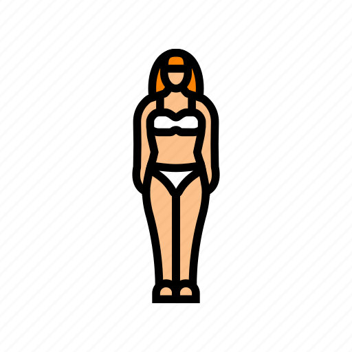 Mesomorph, female, body, type, human, anatomy icon - Download on Iconfinder