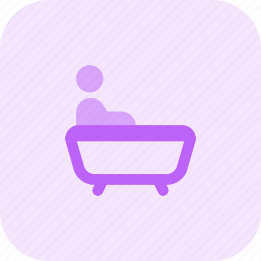 Bath, tub, bodycare, bubble icon - Download on Iconfinder