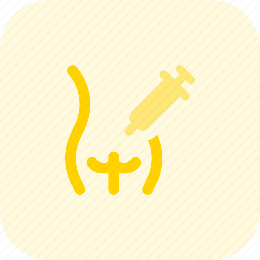 Bottom, injection, bodycare, syringe icon - Download on Iconfinder