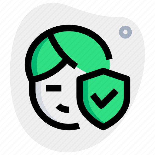 Facial, protection, bodycare, shield icon - Download on Iconfinder