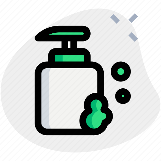 Liquid, soap, bodycare, bubbles icon - Download on Iconfinder