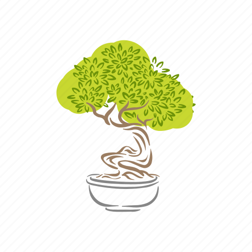 Bonsai, japanese, plant, cultivation, garden, gardening, tree icon - Download on Iconfinder