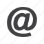 aroba, at symbol, email address 