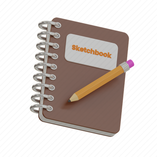 Sketchbook, notebook, paper, note, notepad, empty, education icon - Download on Iconfinder