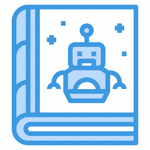 Agenda, artificial, education, itelligence, notebook, read, robot icon - Download on Iconfinder