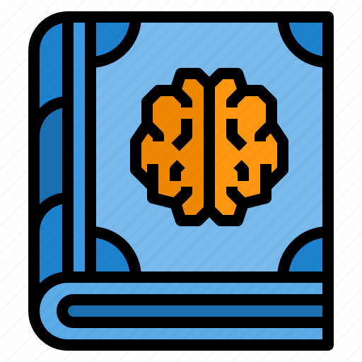 Agenda, brain, education, notebook, read icon - Download on Iconfinder
