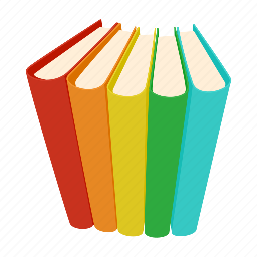 Book, cartoon, cover, information, literature, paper, pile icon - Download on Iconfinder