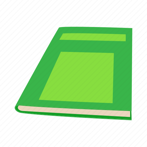 Book, cartoon, close, green, page, paper, space icon - Download on Iconfinder
