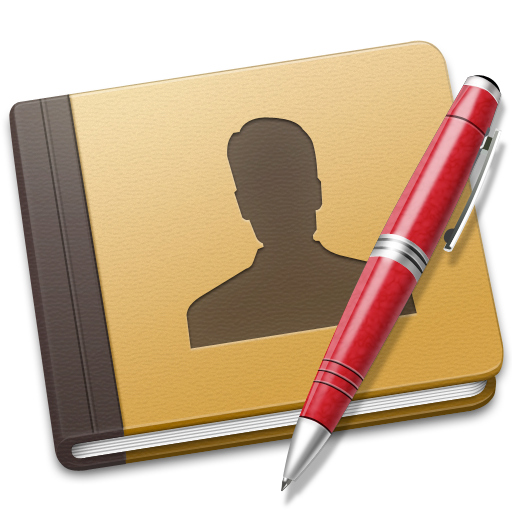 Address, book, red icon - Free download on Iconfinder