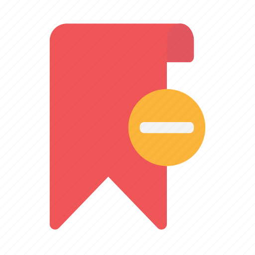 Remove, bookmark, ribbon, education icon - Download on Iconfinder