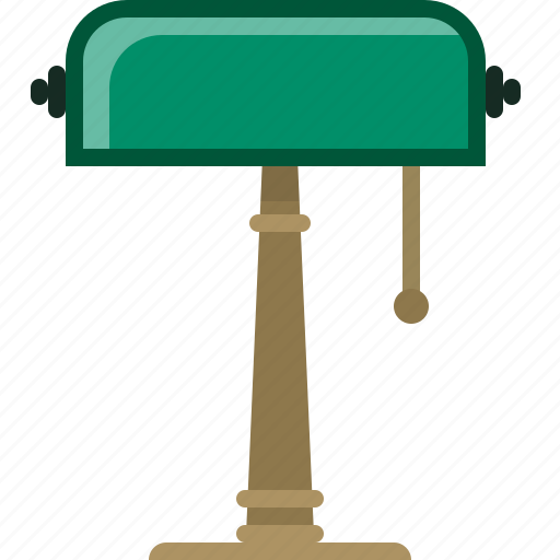 Book, bookcase, lamp, library, light, reading icon - Download on Iconfinder