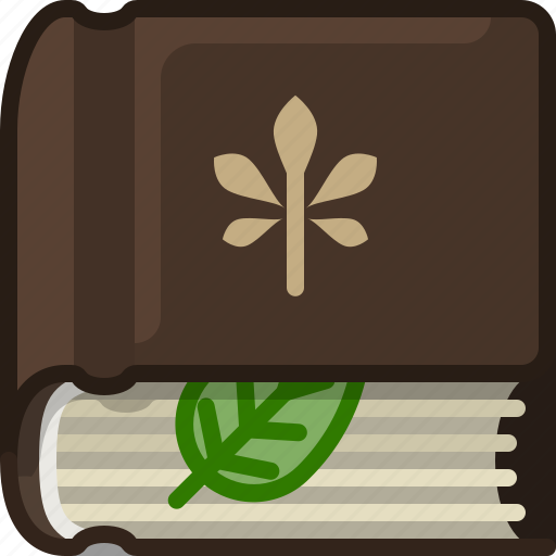 Book, bookcase, herbarium, leaf, library, natural icon - Download on Iconfinder