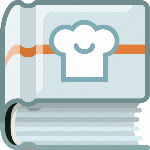 Book, bookcase, cookery, cooking, kitchen, library icon - Download on Iconfinder