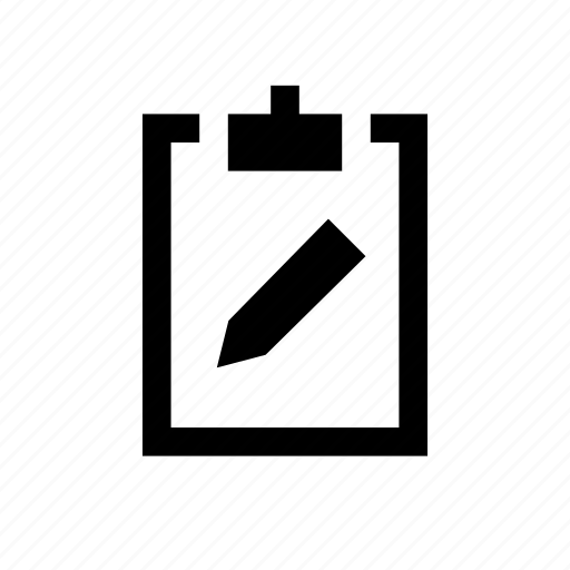 Clipboard, edit icon - Download on Iconfinder on Iconfinder