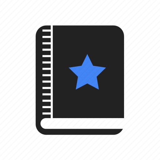 School, favorite, favorites, address, reading, star, bookmark icon - Download on Iconfinder