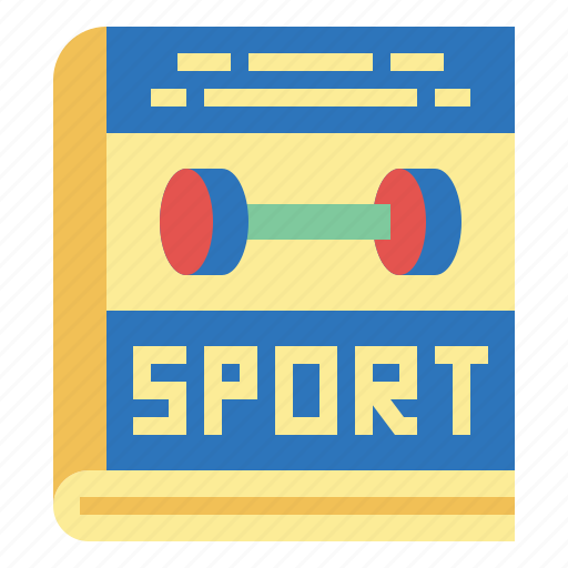 Book, exercising, sport, strong icon - Download on Iconfinder