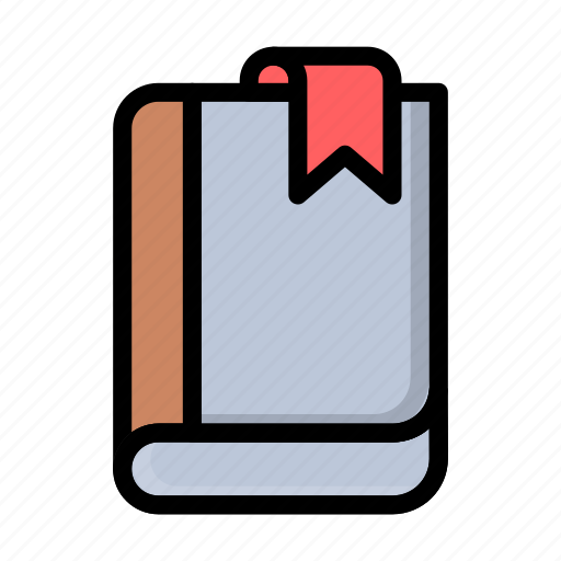Bookmark, book, knowledge, study, borrow icon - Download on Iconfinder
