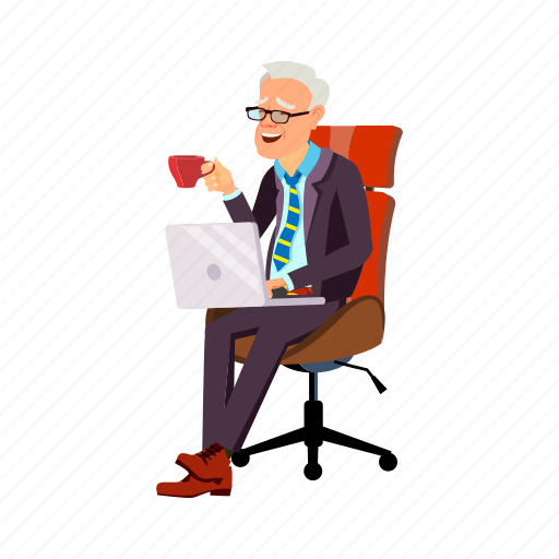 Boss, business, businessman, coffee chat icon - Download on Iconfinder