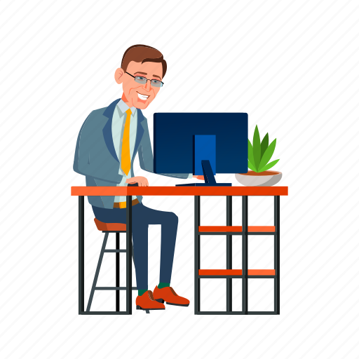 Boss, business, businessman, office, people, seo icon - Download on Iconfinder