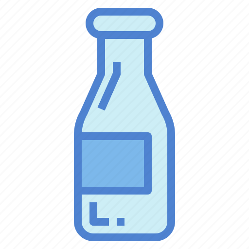 Bottle, beverage, drink, milk, food icon - Download on Iconfinder