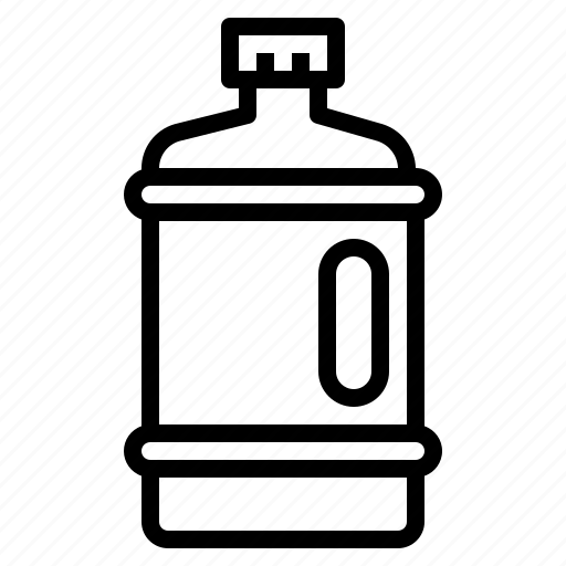 Bottle, beverage, drink, gallon, food icon - Download on Iconfinder