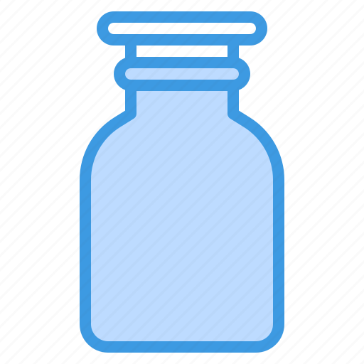 Bottle, glass, beverage, drink, science icon - Download on Iconfinder