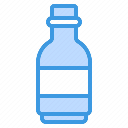 Bottle, glass, water, beverage, drink icon - Download on Iconfinder