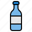 bottle, beverage, glass, drink, water 