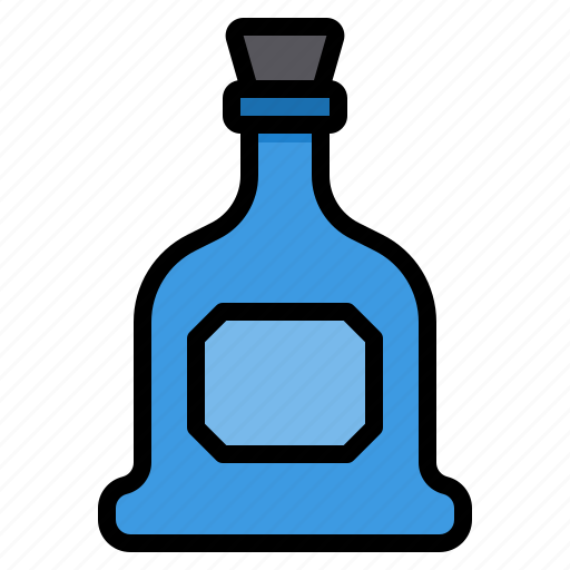 Bottle, beverage, glass, whisky, drink icon - Download on Iconfinder