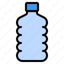 bottle, beverage, water, glass, drink