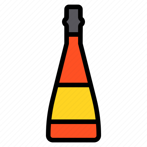 Bottle, beverage, wine, glass, drink icon - Download on Iconfinder