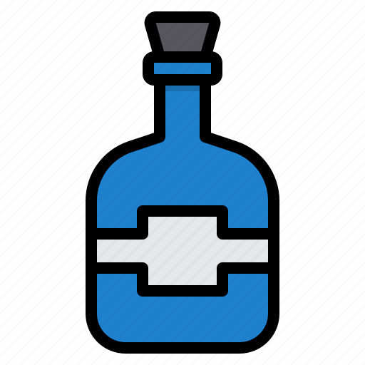 Bottle, beveragealcohol, drink, glass icon - Download on Iconfinder