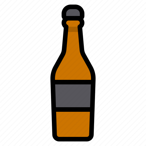 Bottle, drink, glass, beverage, soft icon - Download on Iconfinder