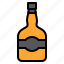 bottle, whisky, beverage, glass, drink 