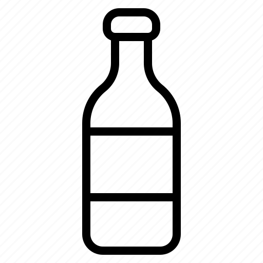 Bottle, beverage, glass, drink, water icon - Download on Iconfinder