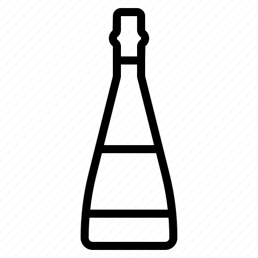 Bottle, beverage, wine, glass, drink icon - Download on Iconfinder