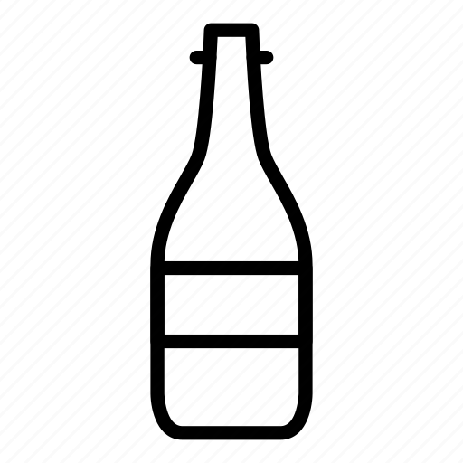 Bottle, sampagne, alcohol, beer, drink icon - Download on Iconfinder