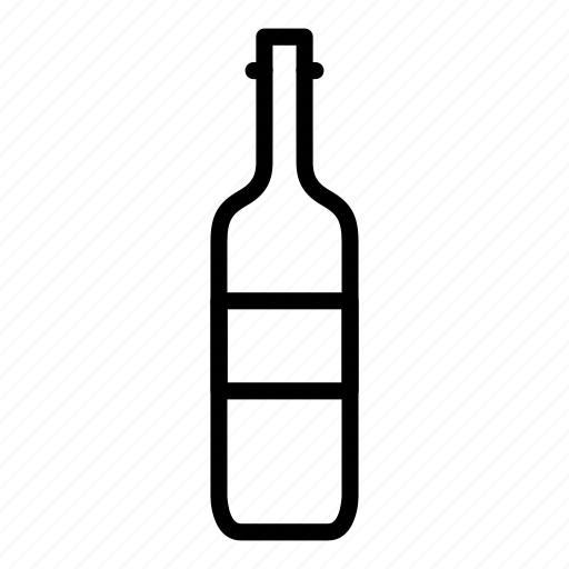 Bottle, alcohol, beverage, drink, wine icon - Download on Iconfinder