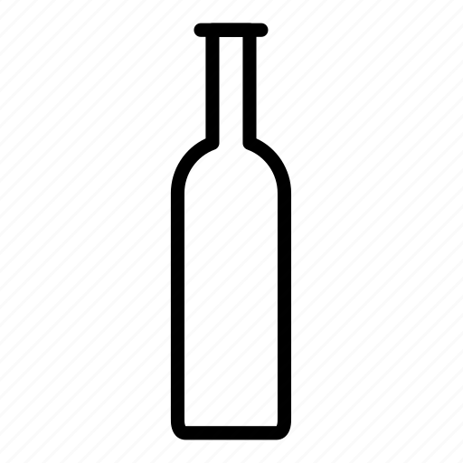 Bottle, alcohol, drink, glass, water icon - Download on Iconfinder