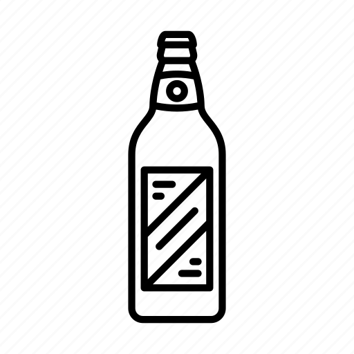 Beer, alcohol, ale, beverage, bottle, glass, wine icon - Download on Iconfinder