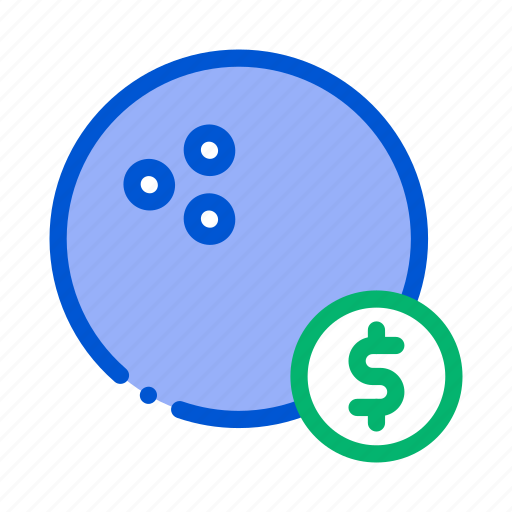 Ball, bowling, coin, dollar, globe, round icon - Download on Iconfinder