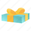 birthday, gift, box 