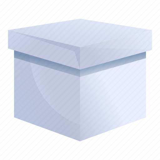 Carton, grey, box icon - Download on Iconfinder