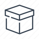 box, package, cardboard, cube, logistics